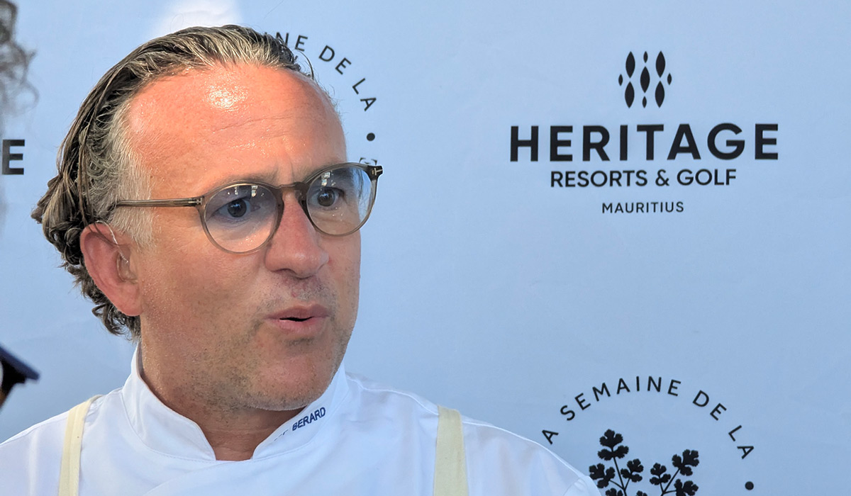 Jean-François Bérard :Une masterclass où l'eau devient poésie culinaire